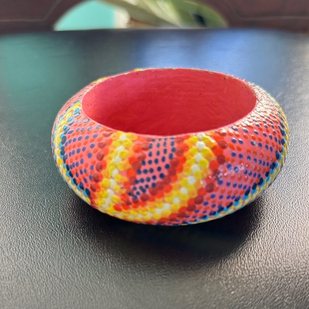 Colorful Wooden Bangle